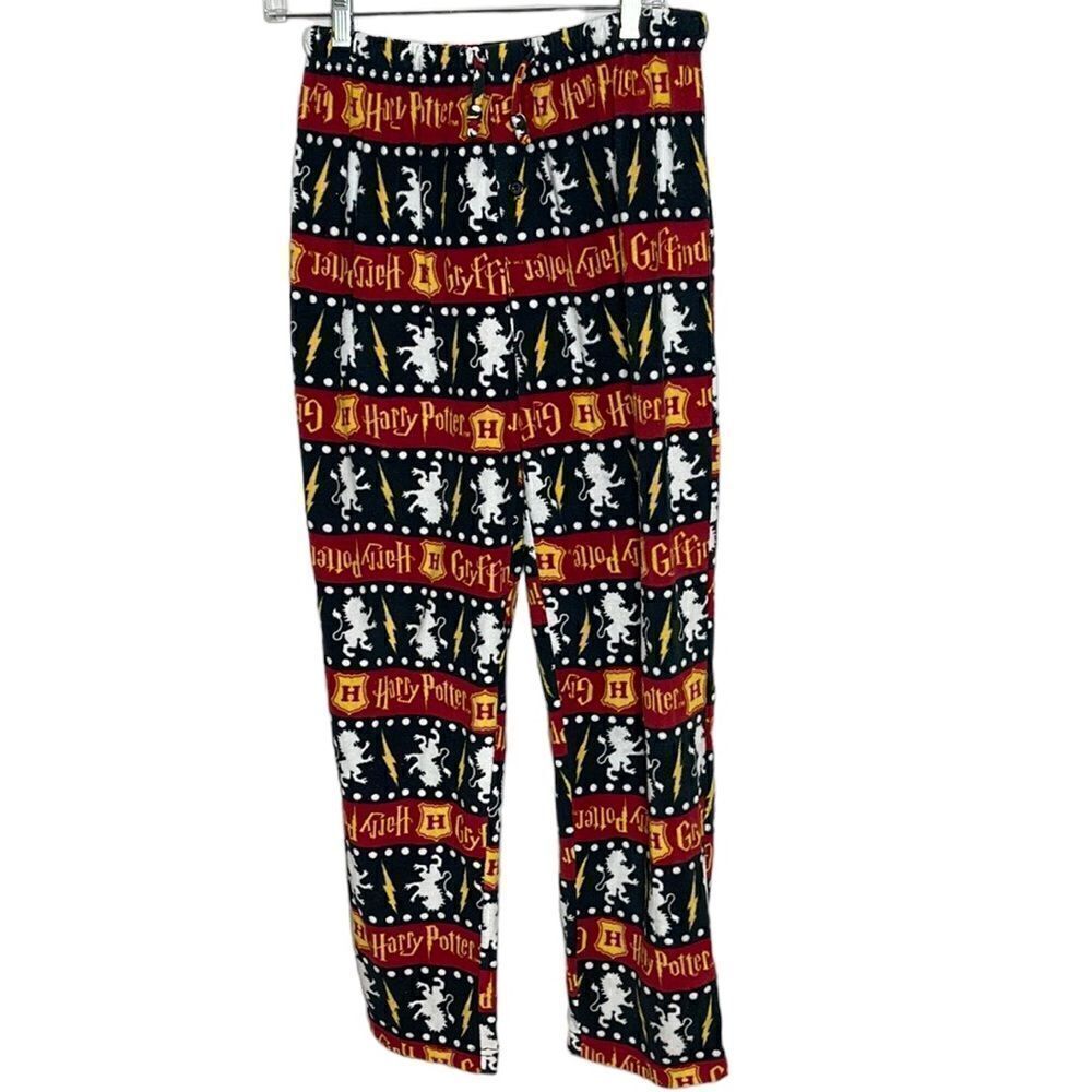 Harry Potter Gryffindor Pajama Pants. Size Medium.